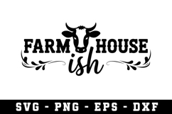 Farm House Svg |Farming SVG Cut files | Cricut Product Image 1