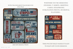 Patriotic Signs PNG illustrations Product Image 2