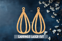 24 Earrings Laser Cut Template SVG File Product Image 21