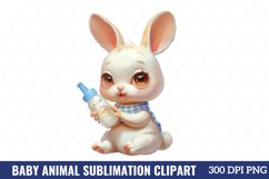 Baby Animal Sublimation Clipart Product Image 1