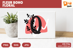 Fleur Boho Floral Monogram Product Image 1