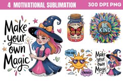 Motivational Sublimation PNG Product Image 1