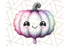 Pastel Halloween Clipart Cute PNG Graphics, Halloween Png Product Image 4