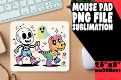 WHIMSICAL MOUSE MAT FUN IDEAS, Funny Skeleton Product Image 1