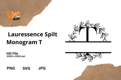 Lauressence Split Monogram Product Image 1