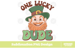 Happy St Patrick&#039;s Day PNG DTF Irish Lucky Leprechaun Beer Product Image 1