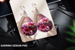Valentines Day Teardrop Sublimation- Valentines Day Earring Product Image 1