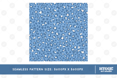 American 4th of July USA Patriotic Leopard Seamless Pattern Product Image 2