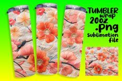Bold Colorful Sublimation Tumbler Wrap Product Image 1