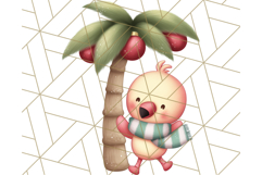 Safari Christmas PNG Clipart, Cute Jungle Animal Art Product Image 4