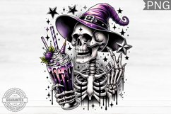 Halloween Skeleton Clipart - Halloween Skeleton Sublimation Product Image 1