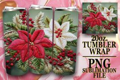 Christmas Tumbler Sublimation Delight Product Image 1