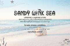 Sea Life Font | Ocean Font SVG OTF DXF | Summer Alphabet Product Image 10