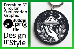 Vibrant Circle PNG for Keychains , Mystic Product Image 1