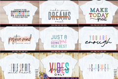 Girl &amp; women Inspirational motivational quotes Shirt bundle Product Image 23
