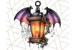 Enchanted Graveyard Halloween PNG Clipart Product Image 4
