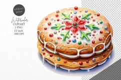 Christmas clipart, Cookie clipart, Winter clipart Product Image 1