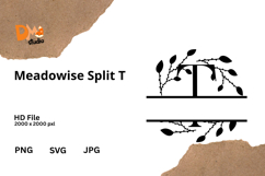 Meadowise Split Monogram Product Image 1