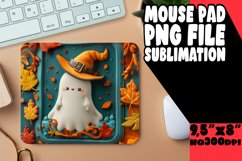 Spooky 3D Mouse Pad Design Keychain Halloween Fall Art Product Image 1