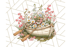 Coastal Cottagecore Summer Clipart PNG, Beachy Calm Vibes Product Image 4
