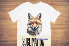 20-Adventure Fox PNG Sublimation