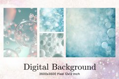 Water Bubbles Background Rainbow Water Drop Wallpaper Product Image 1