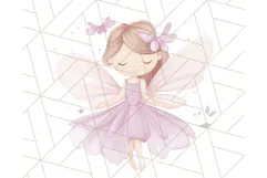 Pastel Purple Fairy Garden Clipart Enchanted Cottagecore Png Product Image 3
