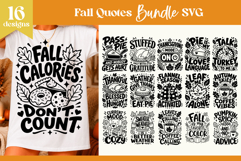 Fall Quote SVG Bundle | Autumn Thanksgiving Quote Product Image 1