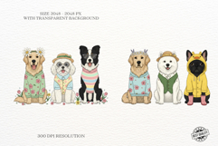 Spring Dogs Clipart Product Image 2