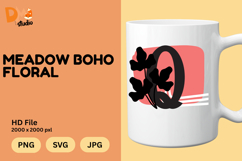 Meadow Boho Floral Monogram Product Image 1