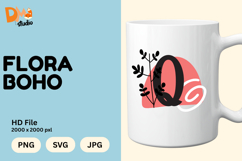 Flora Boho Monogram Product Image 1