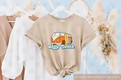 Salty Beach Sublimation PNG | Retro Summer PNG | Van | Ocean Product Image 3
