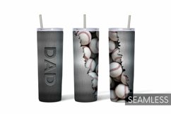 Fathers Day Tumbler Sublimation | 20 oz | Skinny Product Image 7