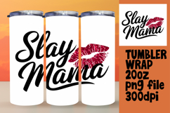 Bright 20oz Tumbler Wrap Design , Mother's Day Product Image 1