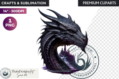Fantasy Dragon Clipart, dragon PNG, Fantasy PNG graphics Product Image 1