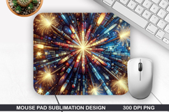 Mouse Pad Sublimation, 4th Of July Mouse Pad PNG Product Image 1