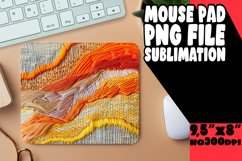 Colorful Flower Pattern Mouse Pad Design Product Image 1