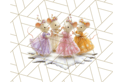 Winter Animal Masquerade Clipart PNG Woodland Animals Product Image 4