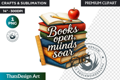 Back to School PNG Clipart, Classroom Motivational Decor png Product Image 1