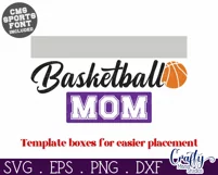 Basketball Svg | Basketball Mom Svg | Basketball Mom Shirt Product Image 2