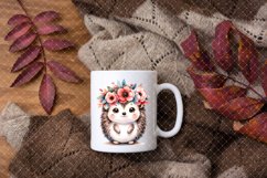 Cute Woodland Animals Clipart|Valentines sublimation Designs Product Image 7