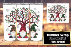 Creative 20oz Tumbler Wrap for Gifts , Gnomes Product Image 1
