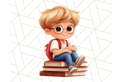 Boy Teacher Clipart PNG, Cute Male Teacher Illustration Product Image 4
