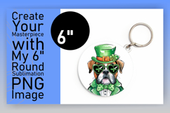 Trendy Round Design Car Coaster PNG , St Patrick Product Image 1