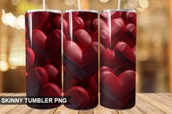 3D Valentine's Day Tumbler Design Product Image 1