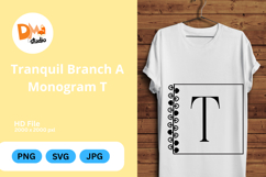 Tranquil Branch Monogram Icon Product Image 1