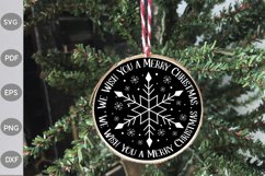 We wish You a Merry Christmas SVG Design Product Image 1