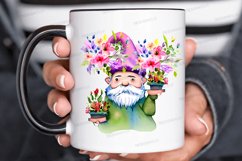 Watercolor Garden Gnome PNG Clipart Product Image 3
