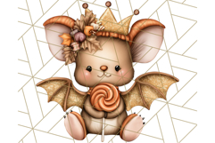 Halloween Fairy Animal Clipart PNG, Cute Spooky Creatures Product Image 4