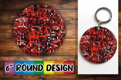 Glittery Pattern Round Design for PNG Product Image 1